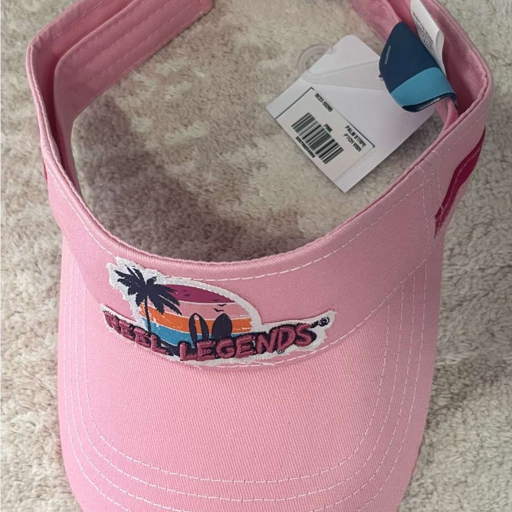 Reel Legends Pink Surf Visor